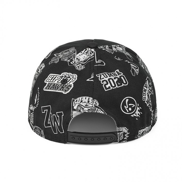 Zumba All Star Snapback Hat With Swarovski Crystals