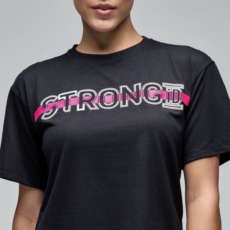 STRONG iD Boxy Top W Mesh Back