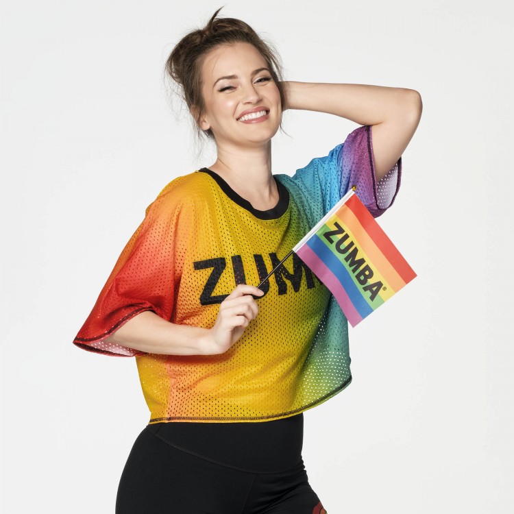 Zumba With Pride Flag