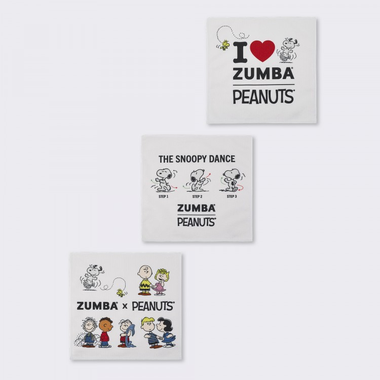 Zumba X Peanuts Small Towel 30PK