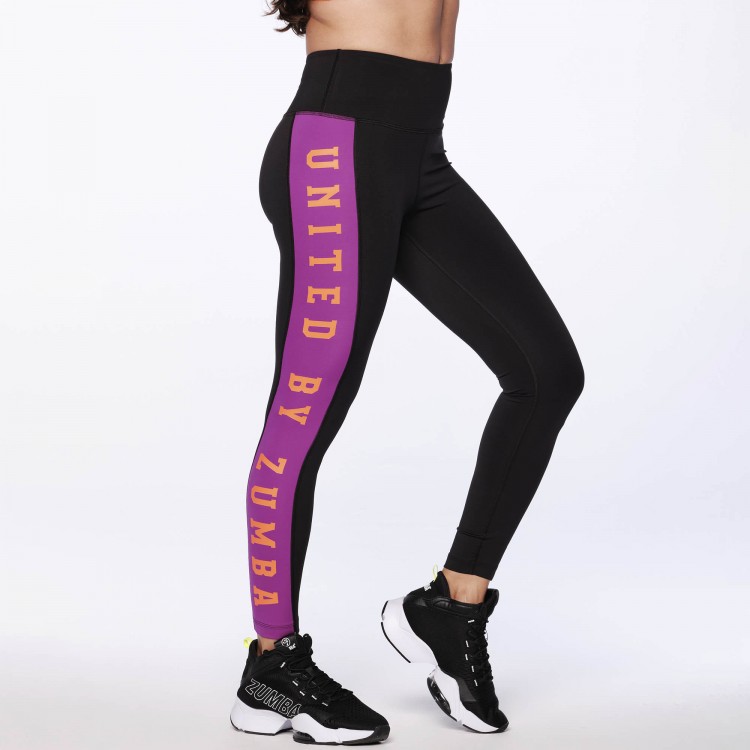 Zumba Stand Together High Waisted Ankle Leggings