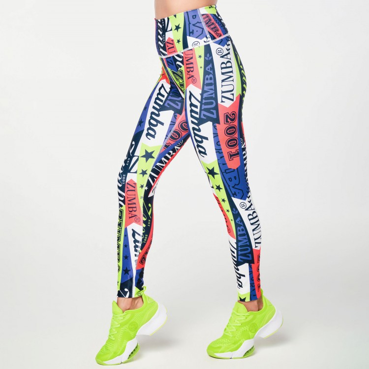 Zumba Prep High Waisted Ankle Leggings