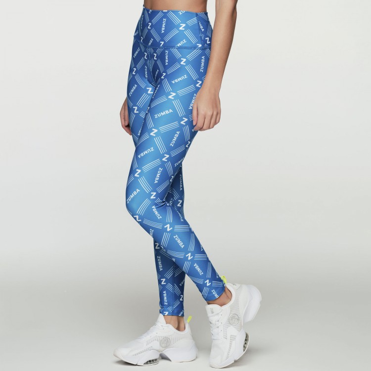 Retro Beat High Waisted Ankle Leggings