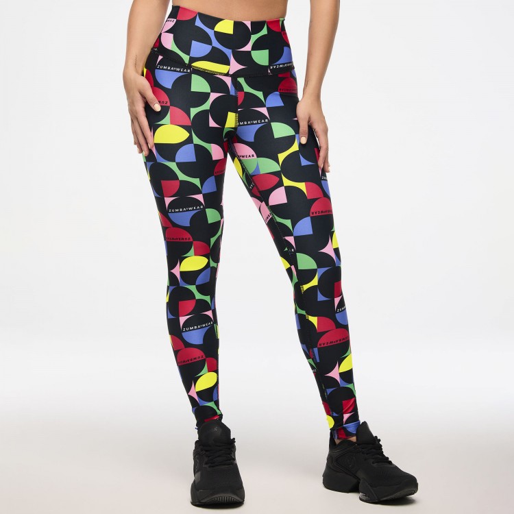 Zumba Haus High Waisted Ankle Leggings