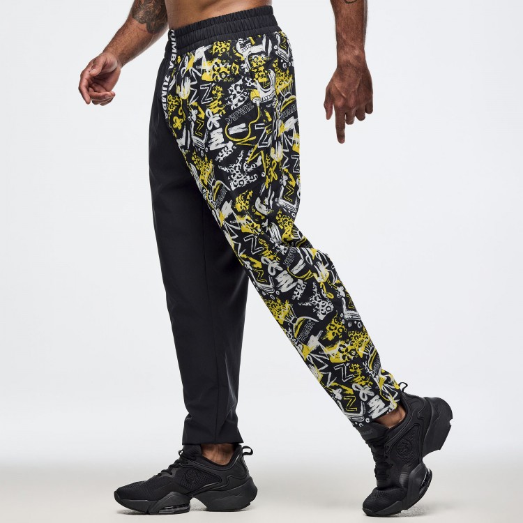 Sizzlin High Waisted Zip Front Track Pants