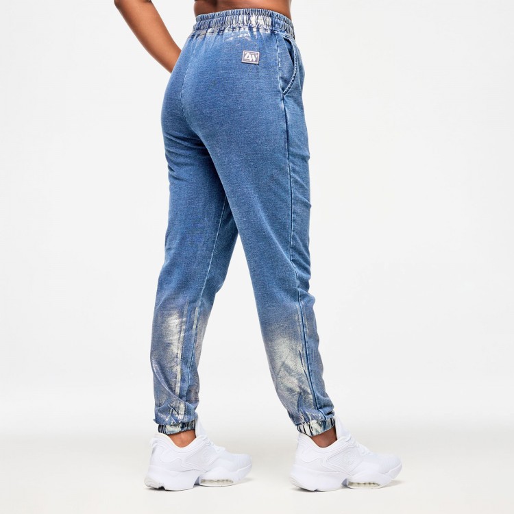 Blue Jean Knit Pants 