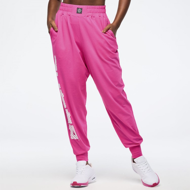 Eastern Flavor Knit Drop Crotch Joggers