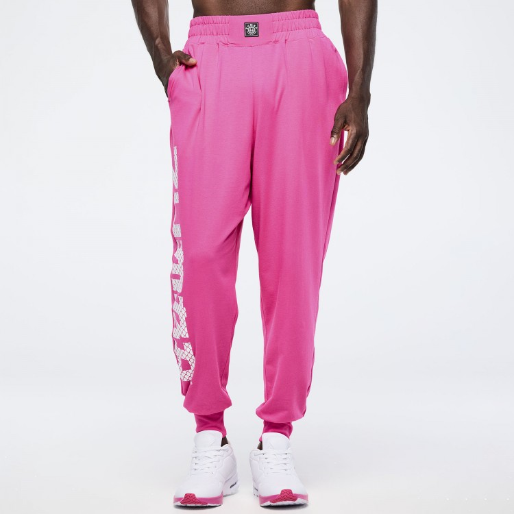 Eastern Flavor Knit Drop Crotch Joggers