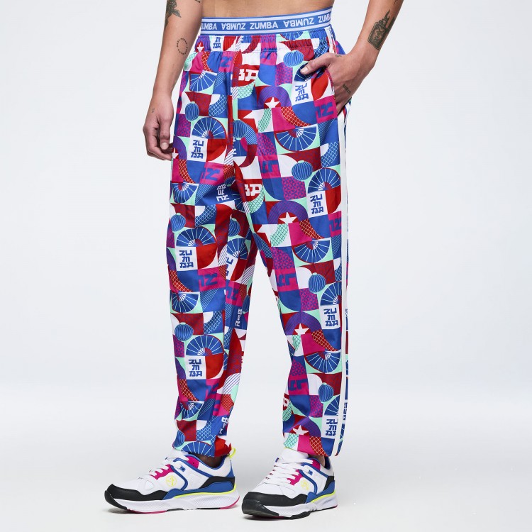 Eastern Flavor Double Waisted Slouch Woven Pants
