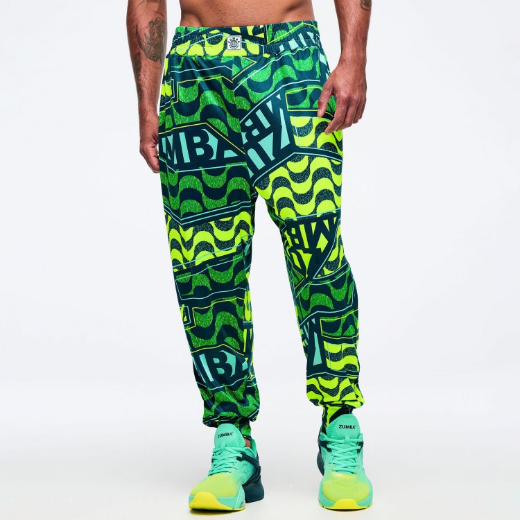 Latin Movement Knit Drop Crotch Joggers
