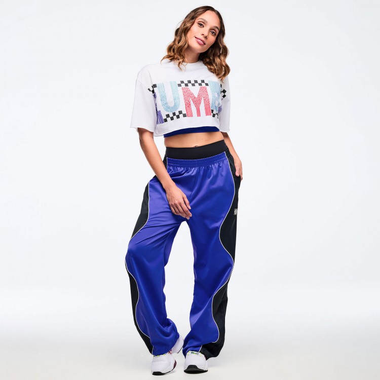 Latin Movement Wavy Track Pants