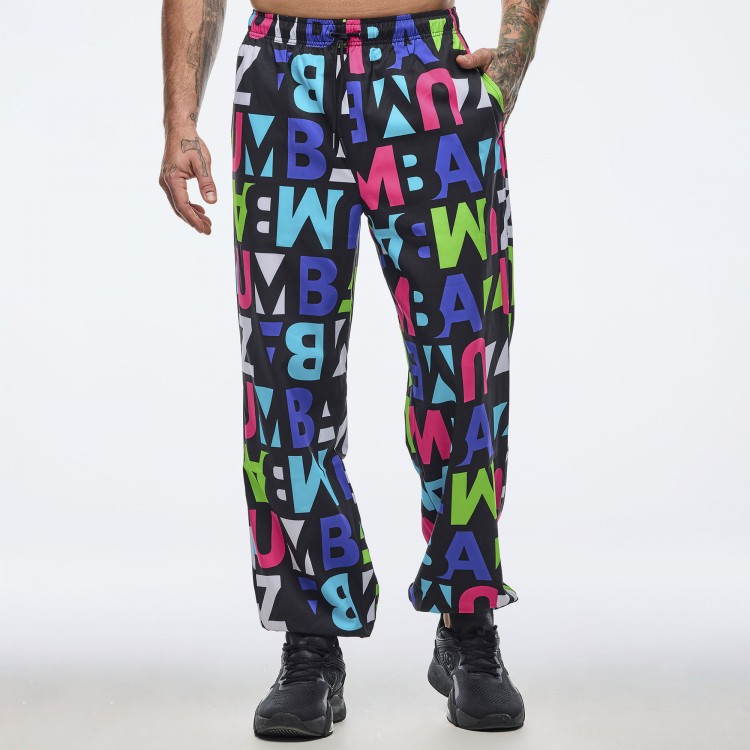 Neon Baggy Woven Pants