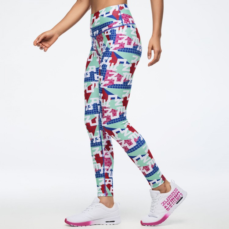 Eastern Flavor High Waisted Ankle Legging