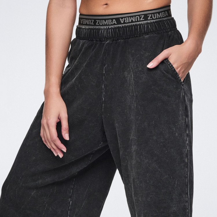 Wildbeat Double Waisted Cropped Wide Pants