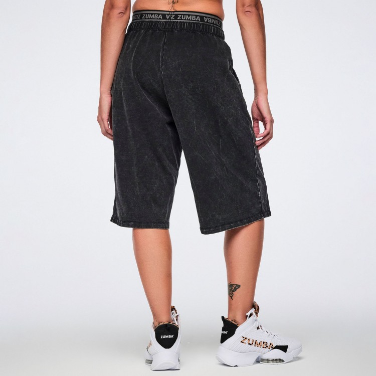Wildbeat Double Waisted Cropped Wide Pants