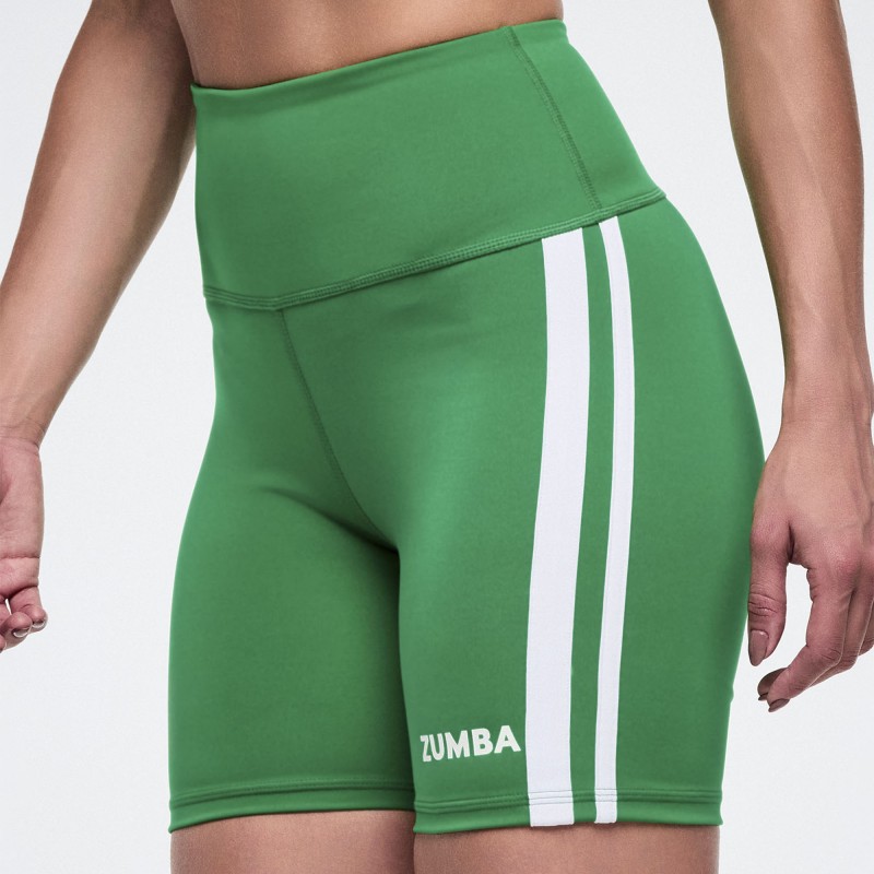 Color Spree High Waisted Biker Shorts