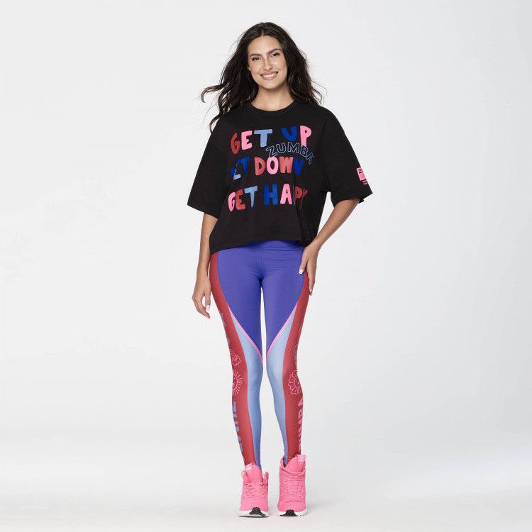Zumba Bold Boxy Crop Top