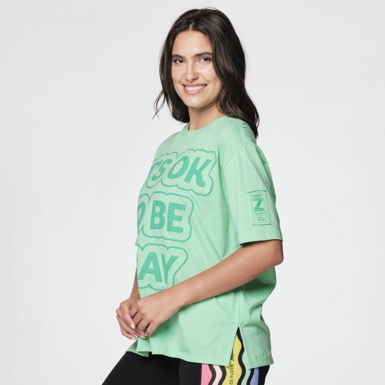 Zumba X Crayola It s Okay To Be Cray Tee
