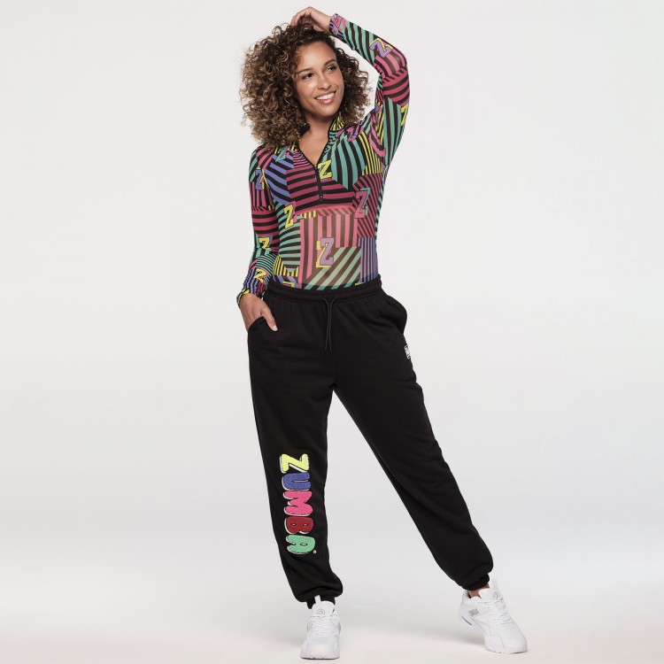 ZW Varsity Long Sleeve Mesh Bodysuit