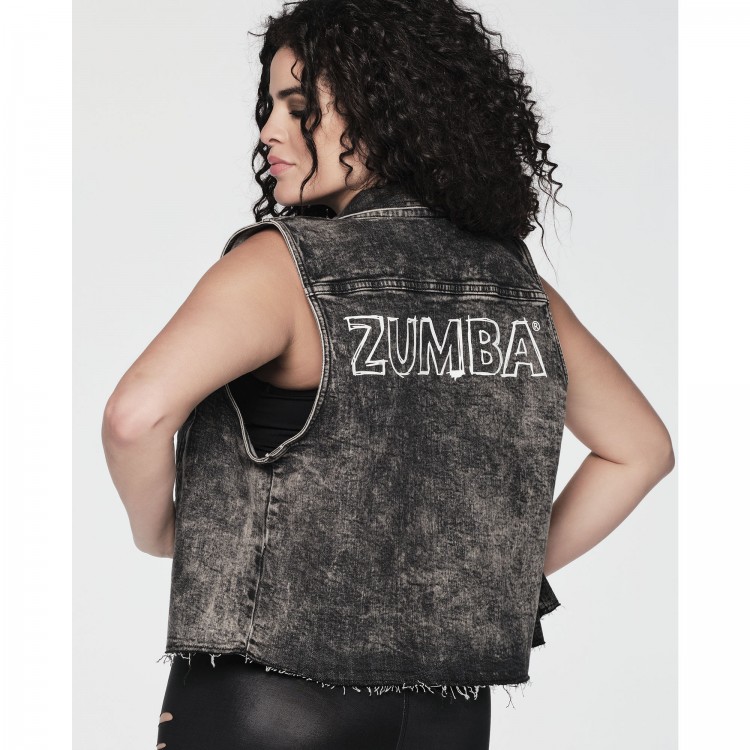 Zumba Fired Up Denim Vest