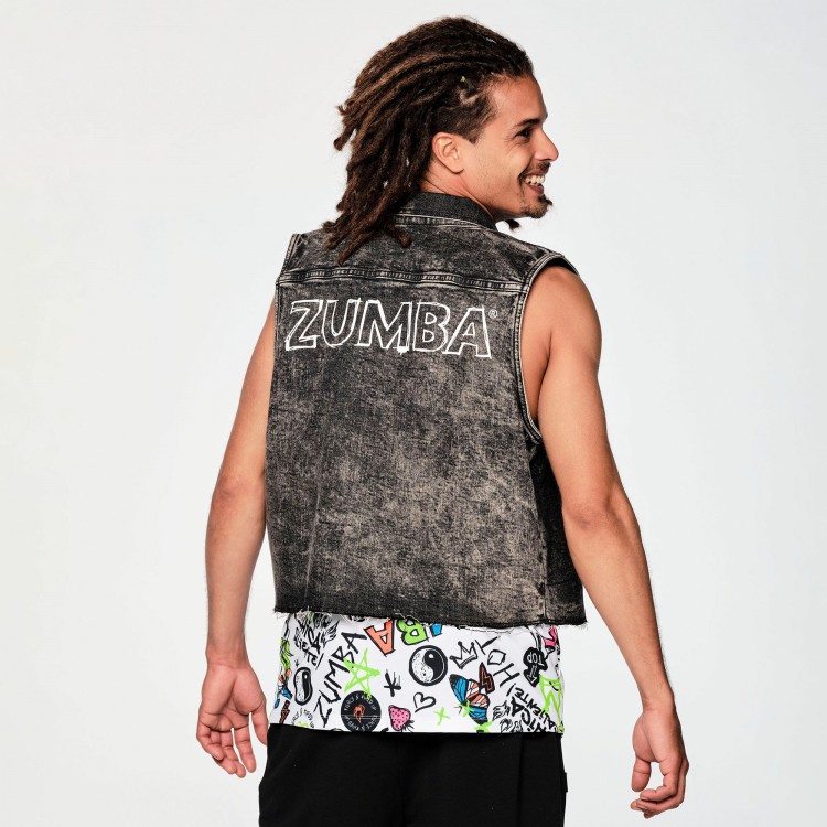 Zumba Fired Up Denim Vest