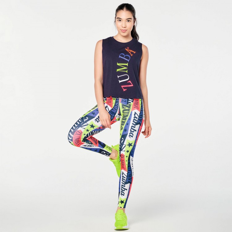 Zumba Prep Loose Muscle Tank