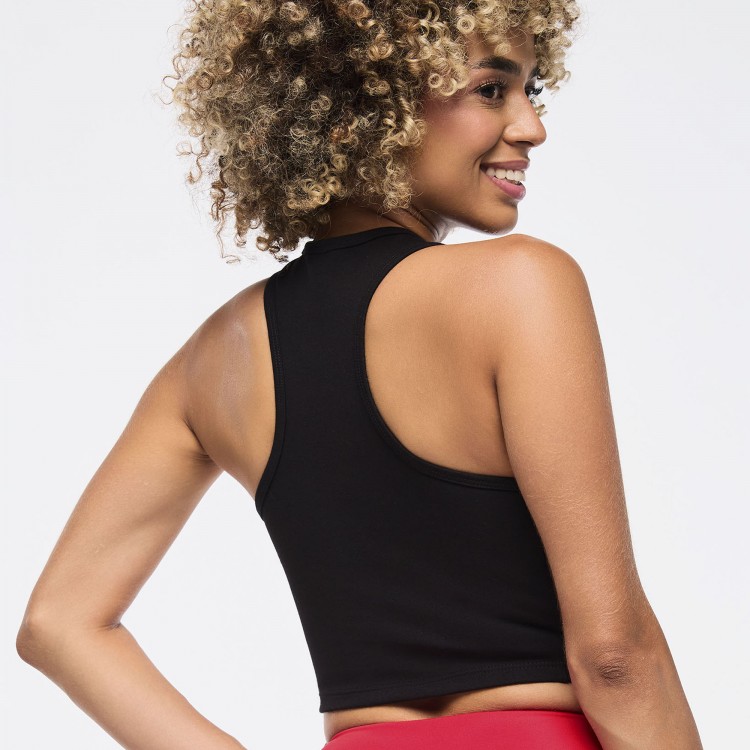 Zumba Love High Neck Mid Crop Tank