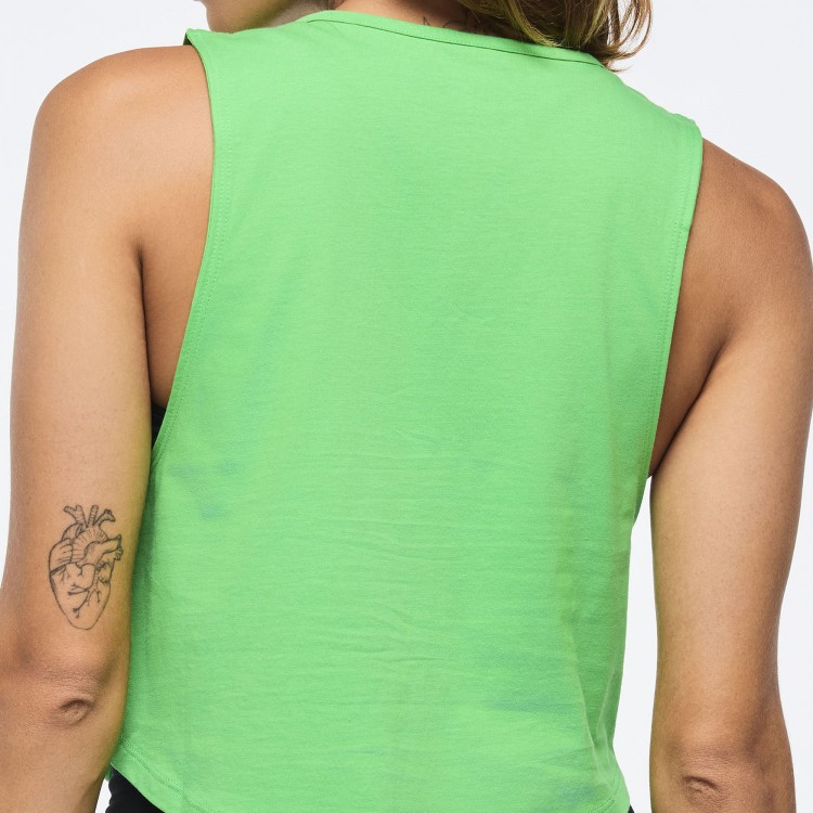 Zumba Haus Crop Muscle Tank