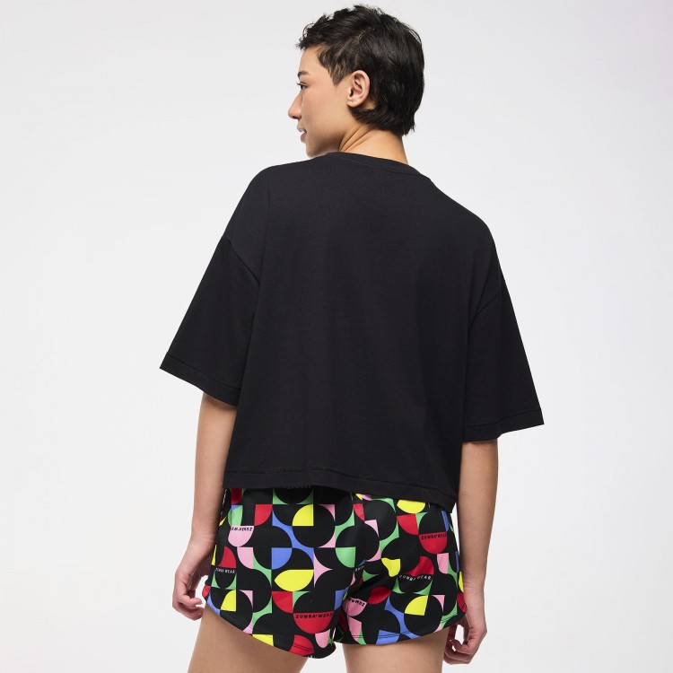 Zumba Haus Oversized Boxy Crop Top