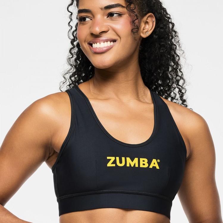 Zumba Rays Square Neck Bra