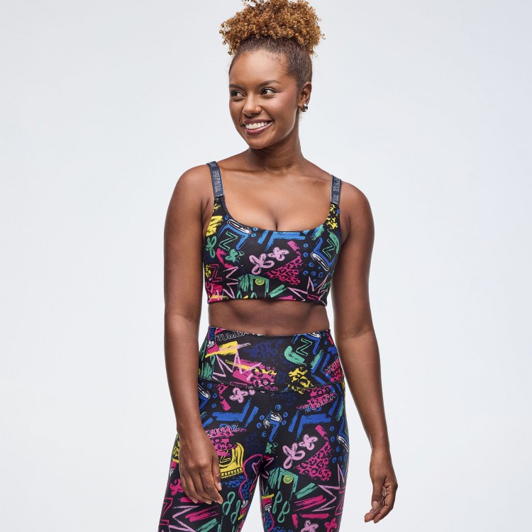 Sizzlin Scoop Bra With Cross Back Straps