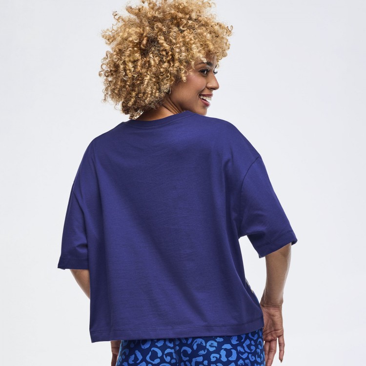 Sizzlin Oversized Boxy Crop Top