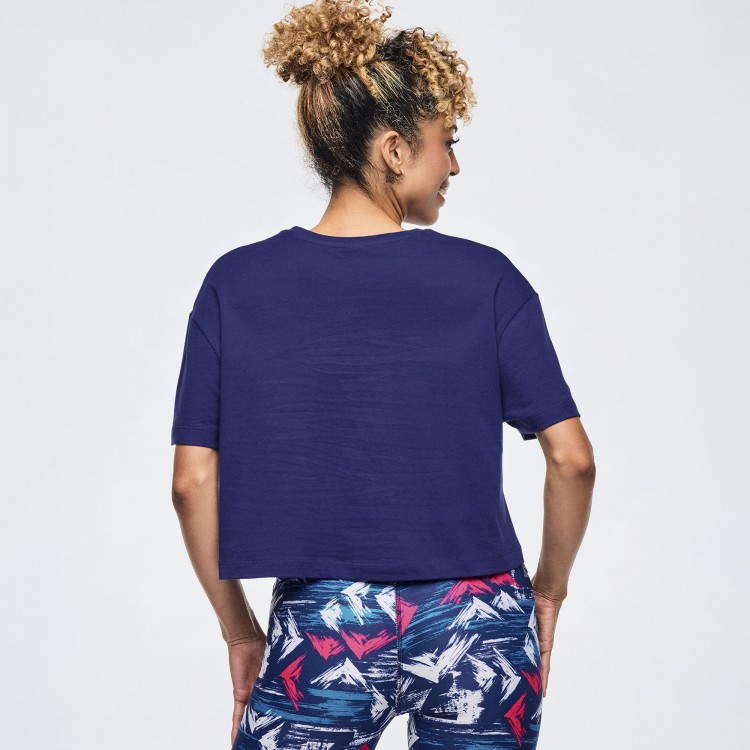 Apres Zumba Crew Neck Crop Top