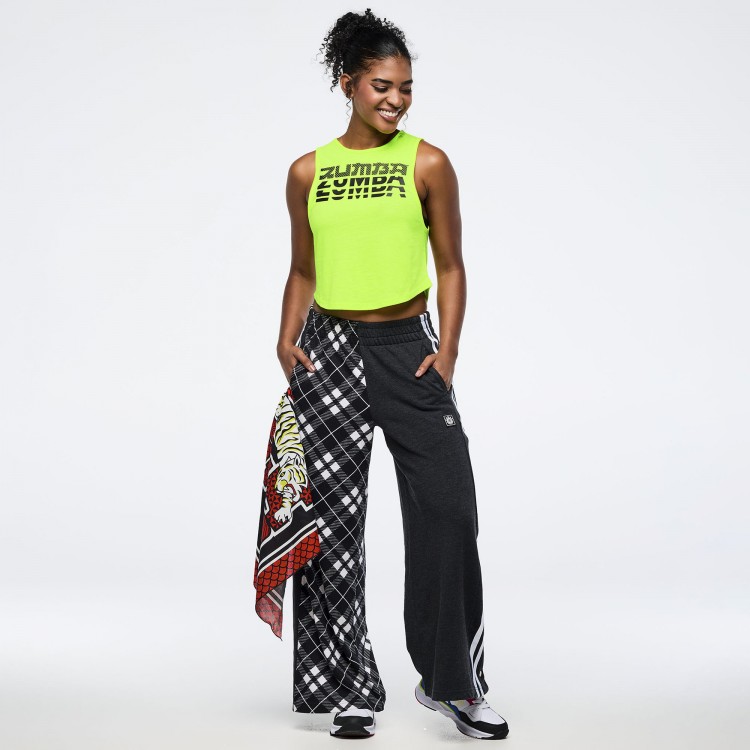 Eastern Flavor Round Hem Muscle Tank