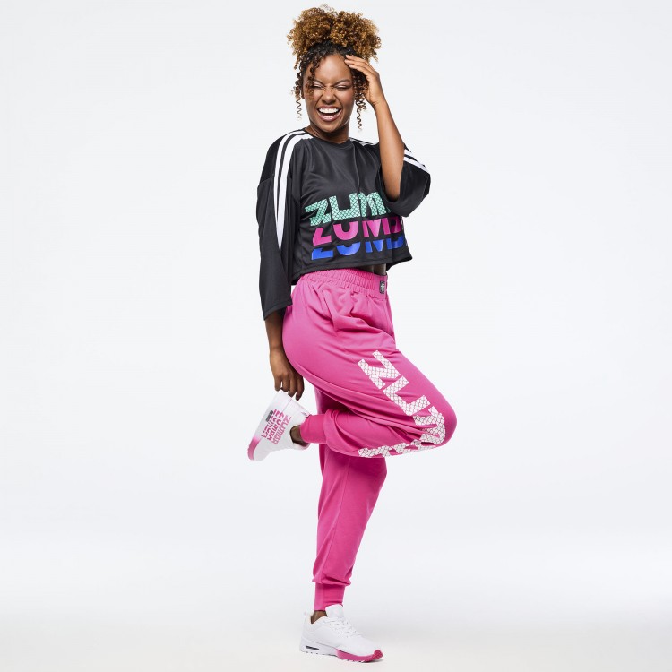 Eastern Flavor Oversized Boxy Crop Top With Strapping