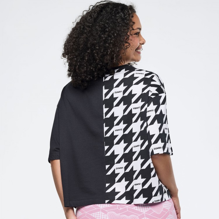 Zumba Amour Oversized Boxy Crop Top