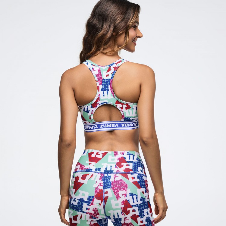 Eastern Flavor Scoop Bra With Elastic Waistband