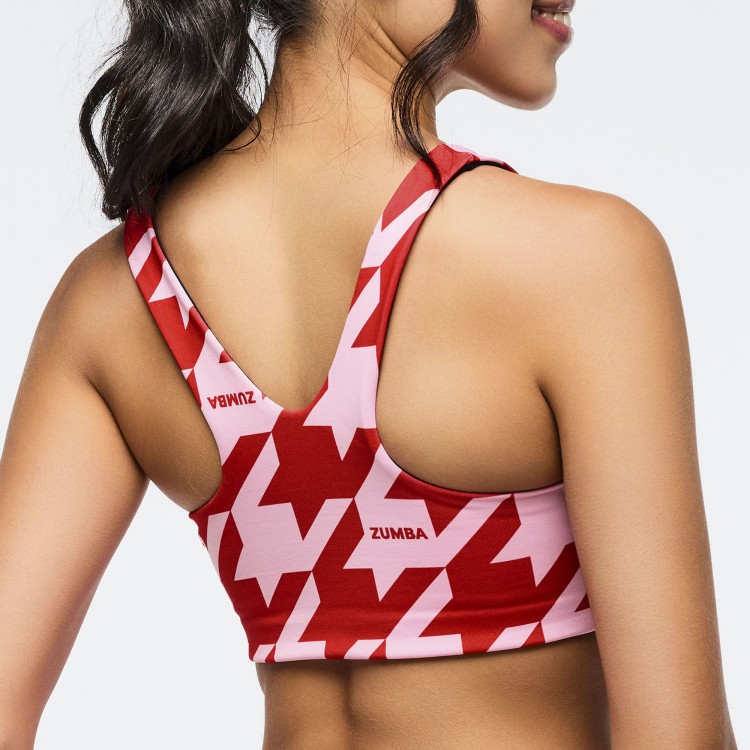 Zumba Amour Z-Lift Reversible Scoop Bra