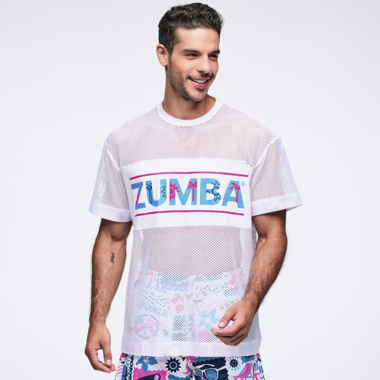 Zumba Cruise Boxy Mesh Top