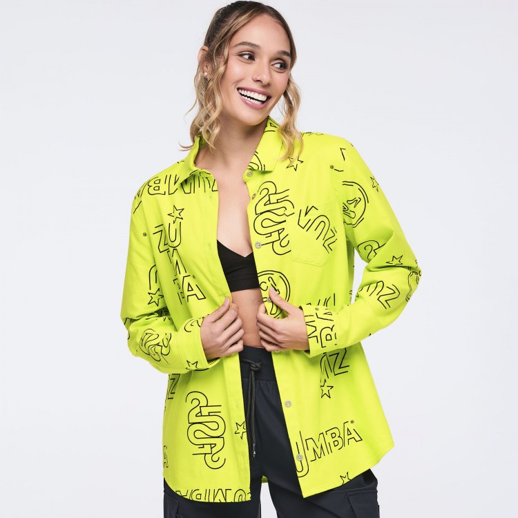 Zumba 25 Button Down