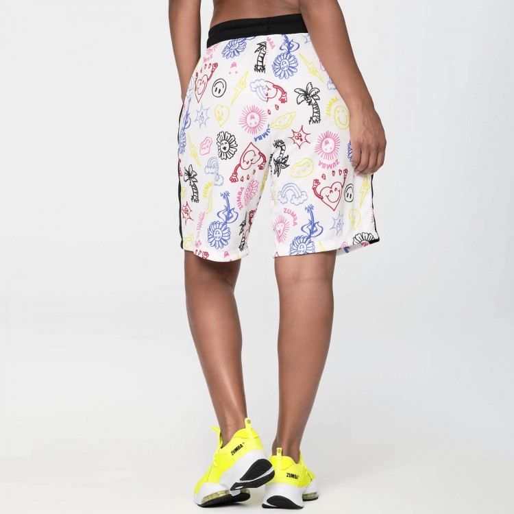 Zumba Happy Mesh Basketball Shorts