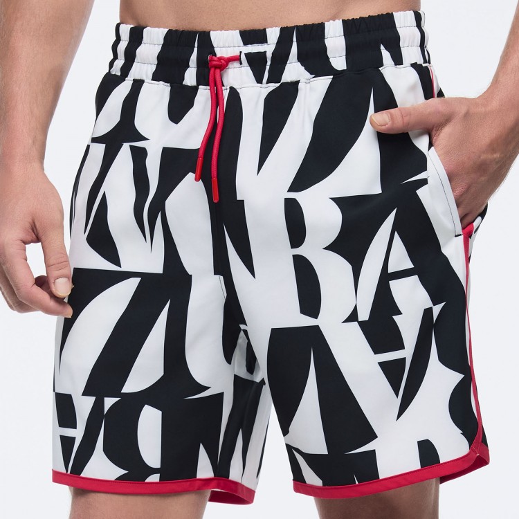 Zumba Haus Men s Woven Short With Binding