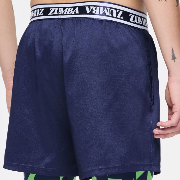 Zumba Out Loud Mens Shorts With Inner Liner