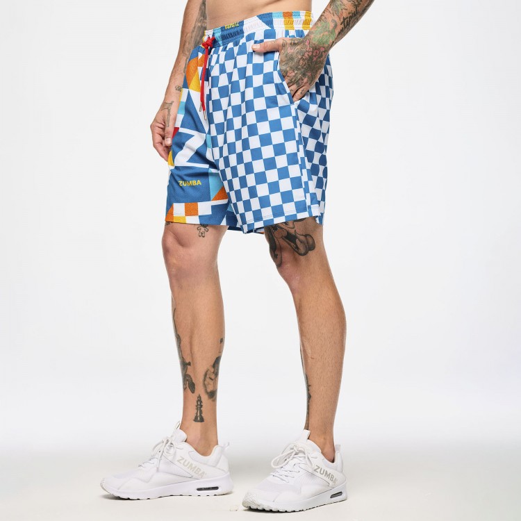 Zumba Rays Mens Woven Shorts
