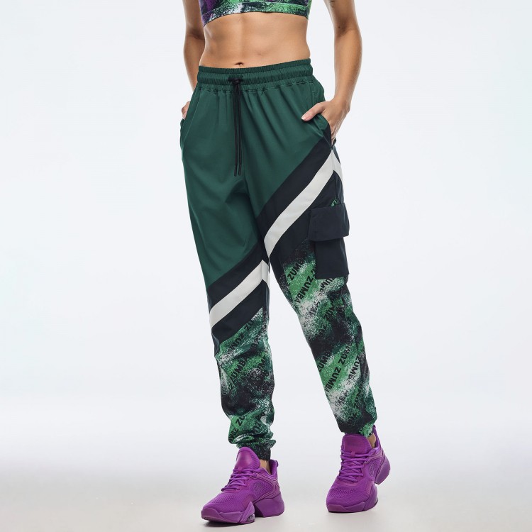 Apres Zumba Mens Woven Cargo Pants
