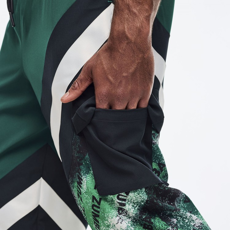Apres Zumba Mens Woven Cargo Pants
