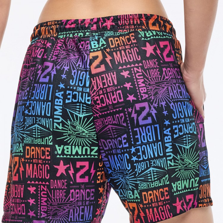 Zumba Libre Mens Mesh Shorts