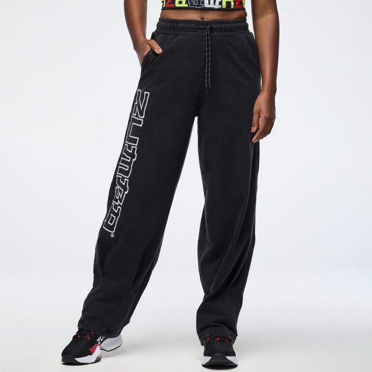 Eastern Flavor Mens Barrel Leg Sweatpants