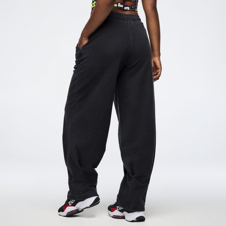 Eastern Flavor Mens Barrel Leg Sweatpants
