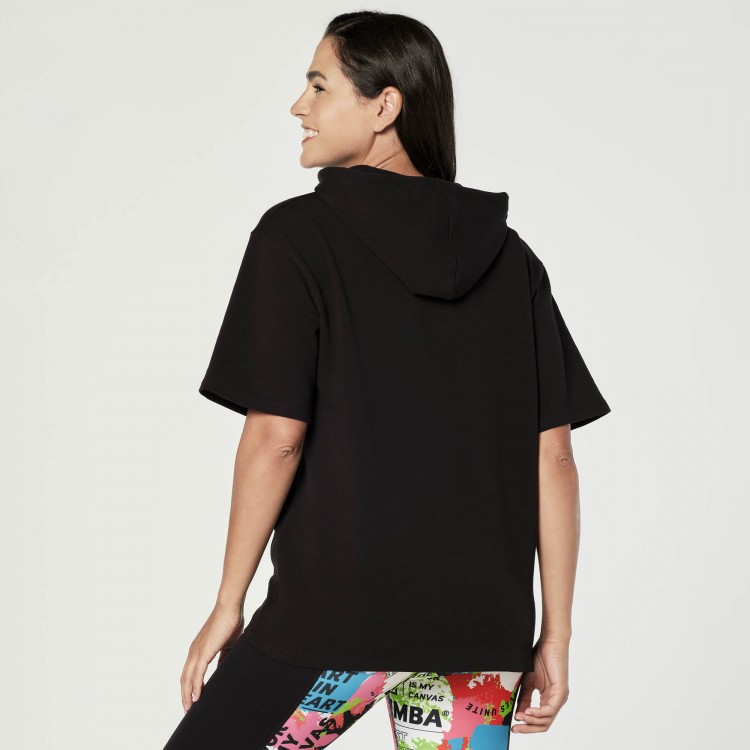 Zumba Since 2001 Short Sleeve Hoodie
